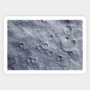 Lunar surface Sticker